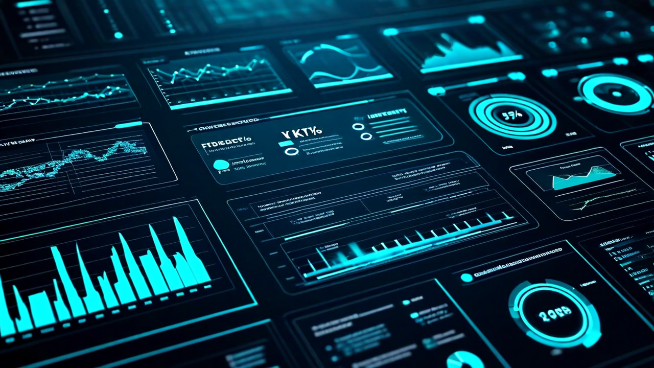 Fintech identity verification dashboard